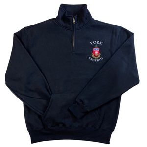 York University Heritage 1/4 Zip Color Crest